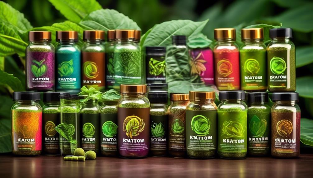 expanded kratom product selection