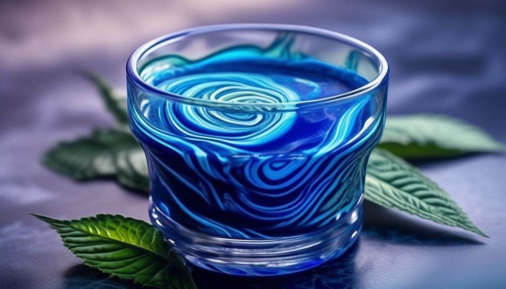 potent blue kratom drink