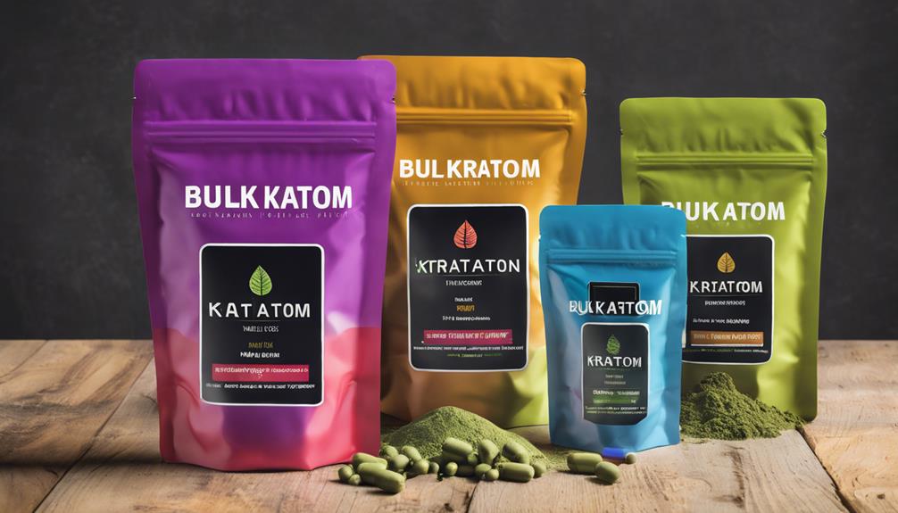 bulk kratom variety offerings