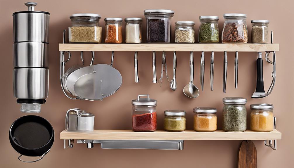 declutter with innovative storage