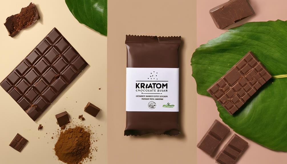 kratom infused dark chocolate
